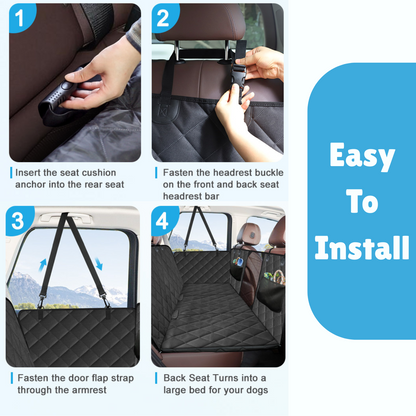 Yuli PupNest - Backseat Cover for Dog Owners