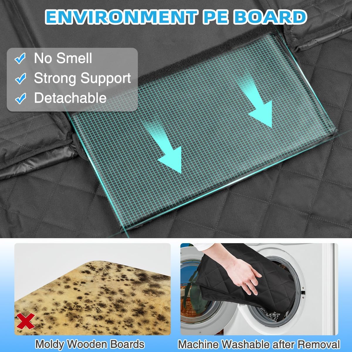 Yuli PupNest - Backseat Cover for Dog Owners